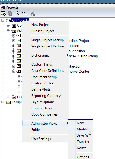 Figure 5 Access View Configuration