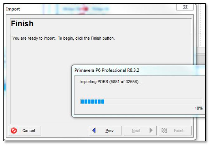 backup primavera p6 oracle database