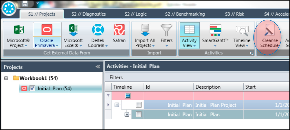 Figure 1—Acumen Fuse screen